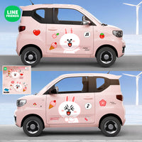 Thumbnail for Line Friends Cute Anime Animal Car Stickers - FIHEROE.