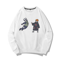 Thumbnail for Utee Kakashi Vs Pain Naruto Anime Sweatshirt - FIHEROE.