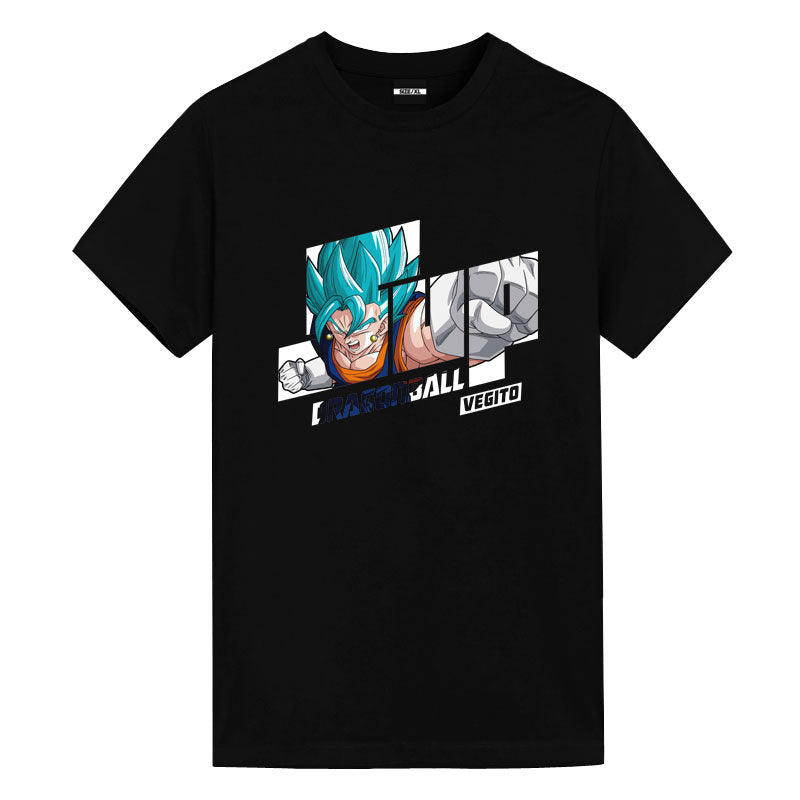 Dragon Ball Super Saiyan Blue Anime Shirts - FIHEROE.