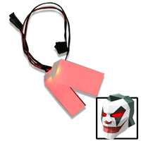 Thumbnail for Villainous Jester Clown Face Origami Mask - FIHEROE.