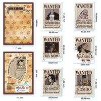 Thumbnail for One Piece Characters Wanted Posters Anime Stickers - FIHEROE.