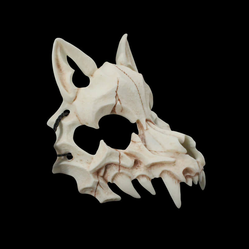 Werewolf Skull Mythic Creature Animal Mask - FIHEROE.