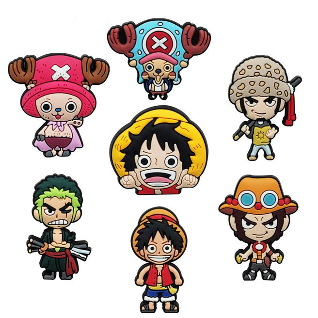 One Piece Characters Anime Croc Charms - FIHEROE.
