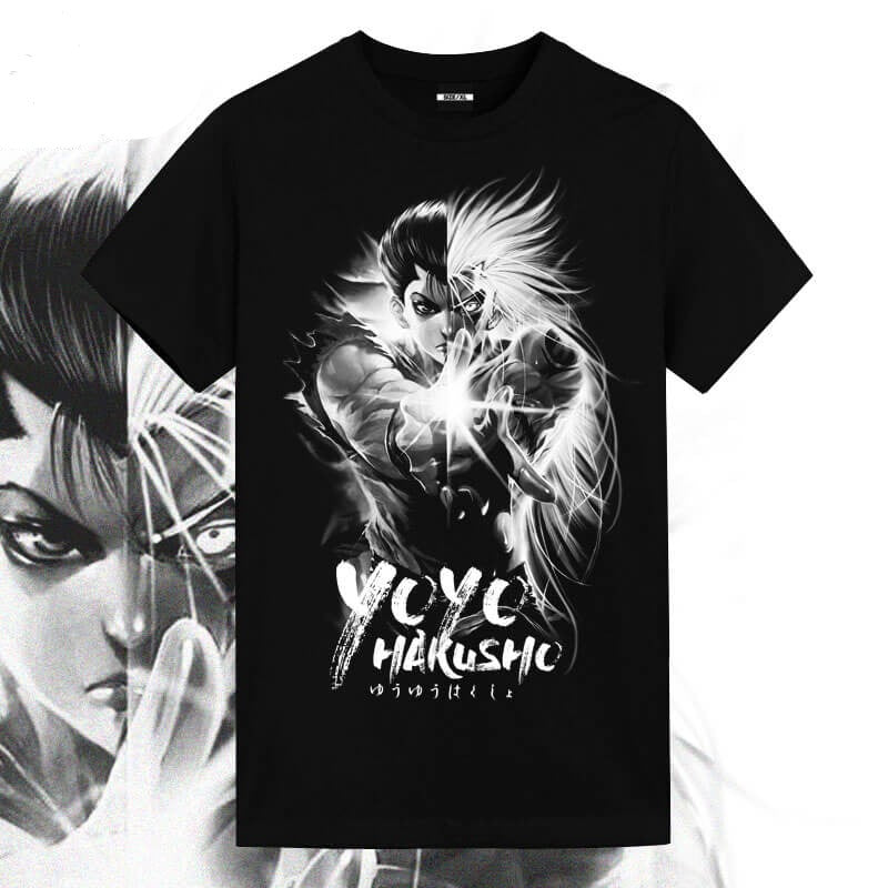 UTEE Yusuke Urameshi Yu Yu Hakusho Shirt - FIHEROE.