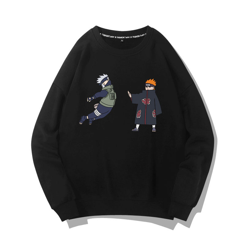 Utee Kakashi Vs Pain Naruto Anime Sweatshirt - FIHEROE.