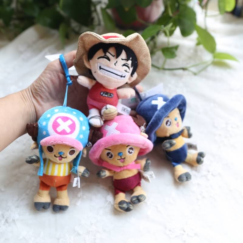 One Piece Anime Plush Keychains for Backpacks - FIHEROE.