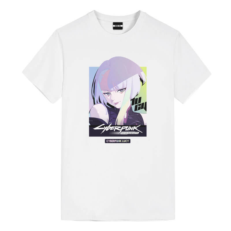 CyberPunk Edgerunners Lucy Haze Anime Shirt - FIHEROE.
