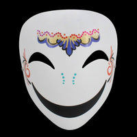 Thumbnail for Playful Smiley Face Mask with Colorful Clown Art - FIHEROE.