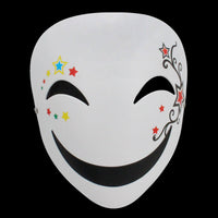 Thumbnail for Playful Smiley Face Mask with Colorful Clown Art - FIHEROE.