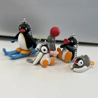 Thumbnail for Tomy Arts Pingu Penguin Anime Keychain Figures - FIHEROE.