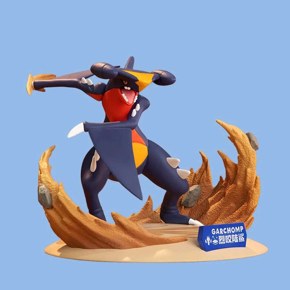 Figura de animal animado Pokémon Garchomp Sand Veil