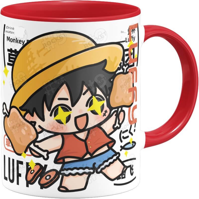 No. 9 One Piece Luffy Anime Coffee Mug - FIHEROE.