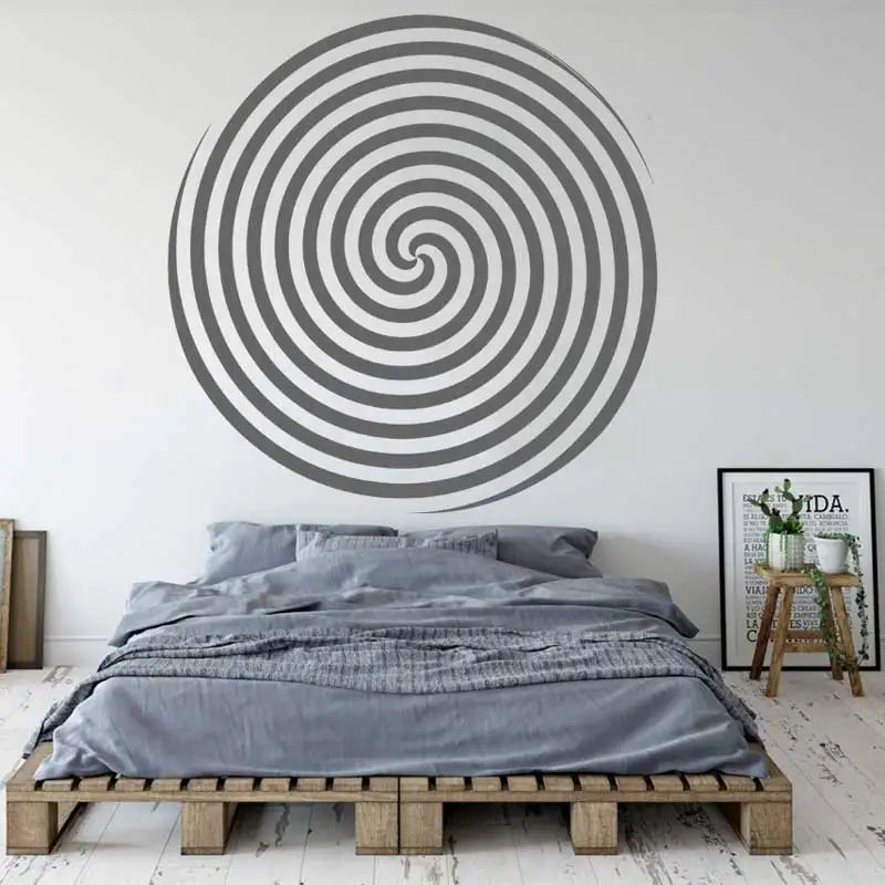 Uzumaki Inspired Spiral Design Anime Wall Sticker