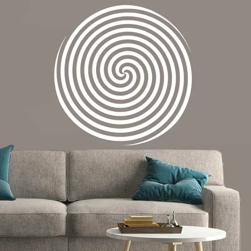 Uzumaki Inspired Spiral Design Anime Wall Sticker