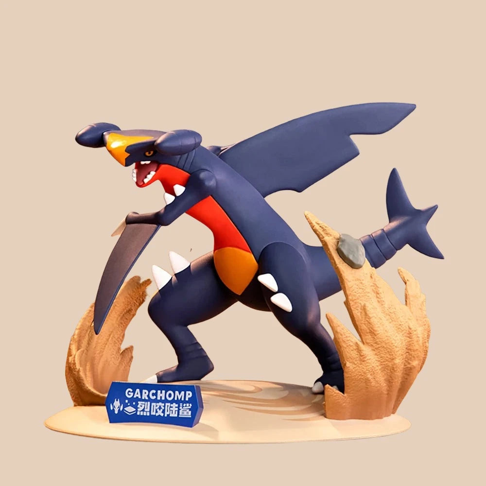 Figura de animal animado Pokémon Garchomp Sand Veil