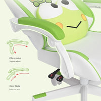 Thumbnail for Kawaii Frog Art Ergonomic Anime Gaming Chair - FIHEROE.