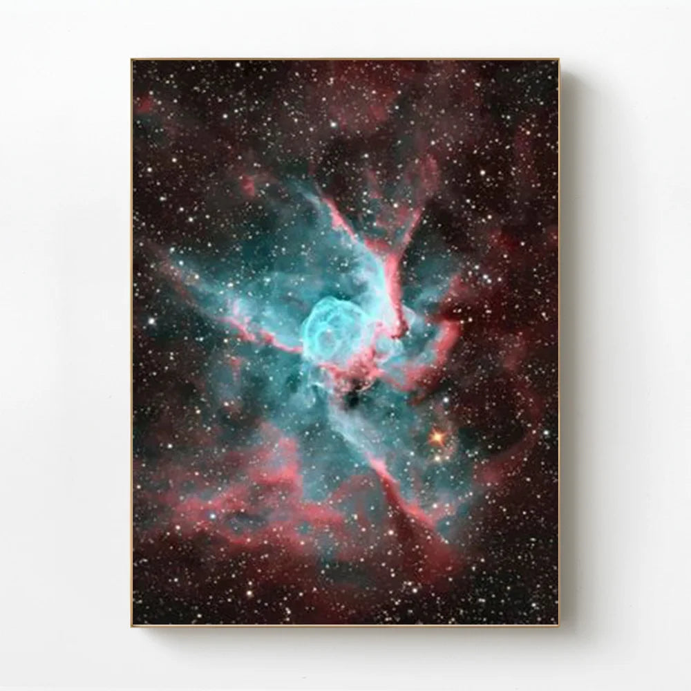 Anime Galaxy Space Cosmos Art Canvas Wall Decor