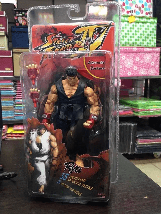 NECA Ryu Street Fighter Action Figures - FIHEROE.