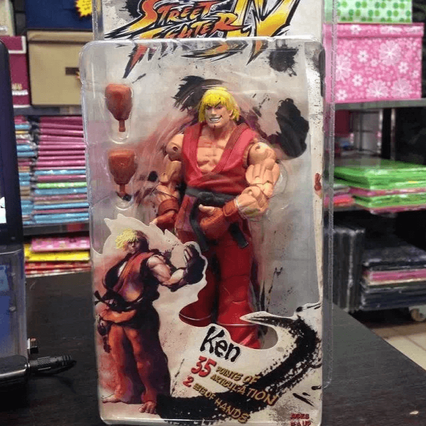 NECA Ken Street Fighter Action Figures - FIHEROE.