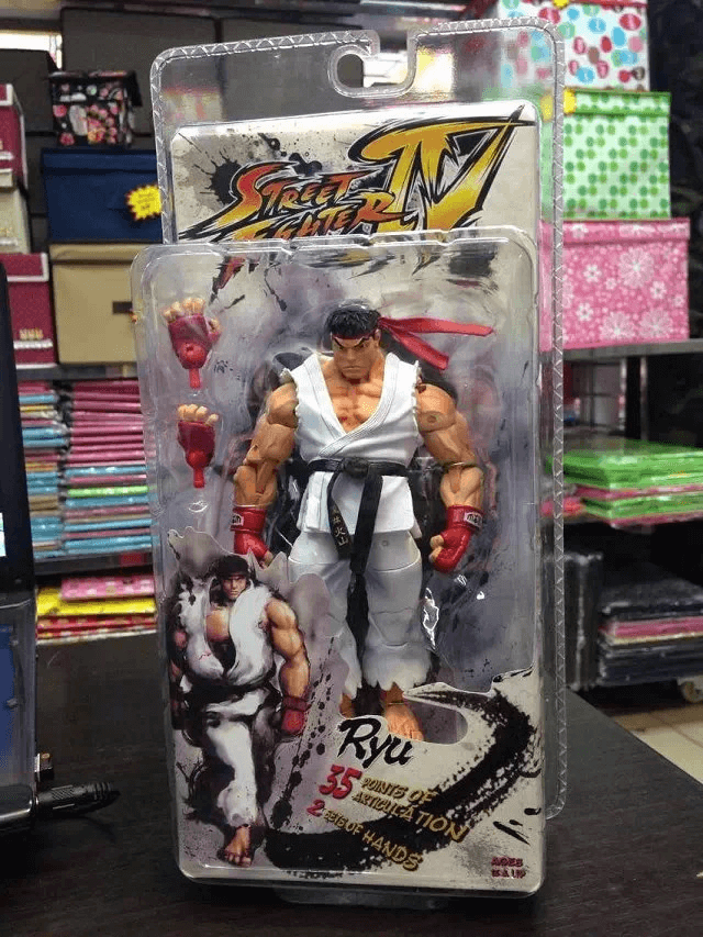 NECA Ryu Street Fighter Action Figures - FIHEROE.