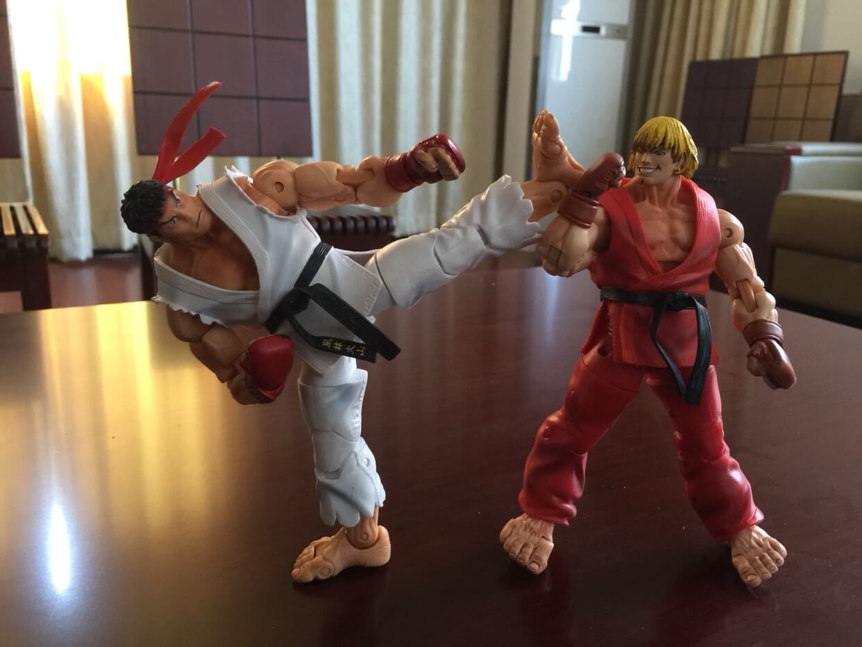 NECA Ryu Street Fighter Action Figures - FIHEROE.
