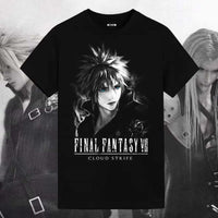 Thumbnail for Final Fantasy Cloud Strife Fanart Anime Tee Shirt - FIHEROE.