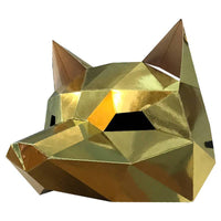 Thumbnail for Fox 3D Half Face Origami Anime Mask - FIHEROE.