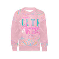 Thumbnail for Girls Cute Anime Princess V-Neck Pullover Sweater - FIHEROE.