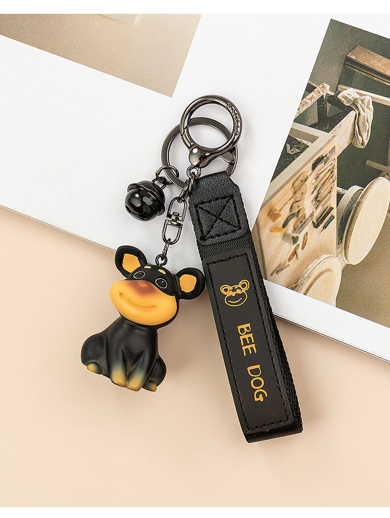 Cute Bee Dog Anime Keychain Figure - FIHEROE.
