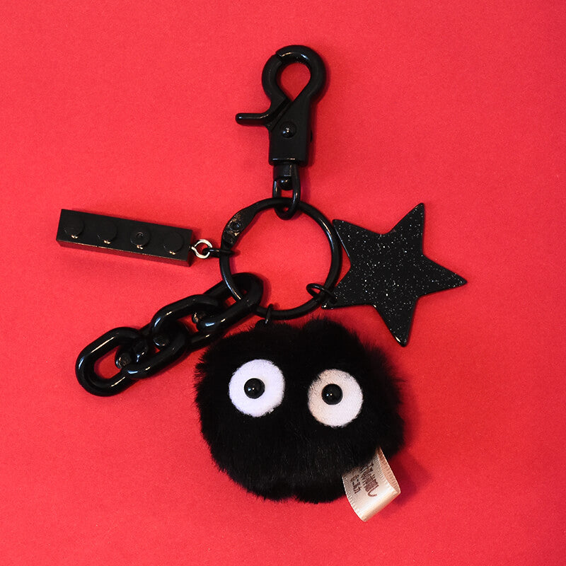 Spirited Away Soot Sprites Anime Plush Keychains - FIHEROE.