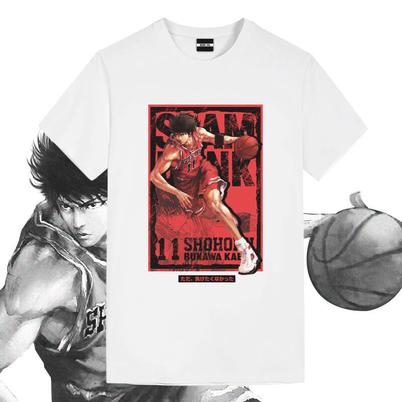 Slam Dunk Characters Anime Graphic Tees - FIHEROE.