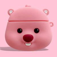 Thumbnail for Cute Ruby Little Beaver Anime Airpods Case - FIHEROE.
