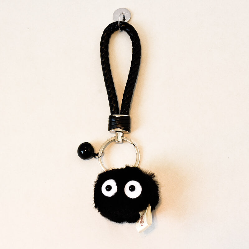 Spirited Away Soot Sprites Anime Plush Keychains - FIHEROE.