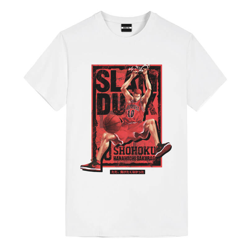 Slam Dunk Characters Anime Graphic Tees - FIHEROE.