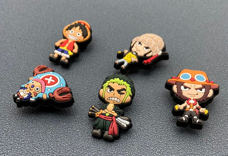 Anime Croc Charms one piece Charms for Crocs lot one piece