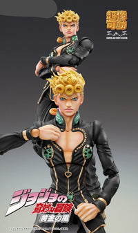 Thumbnail for JJBA Golden Wind Giorno Black Super Action Statue - FIHEROE.