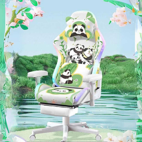 Cute Panda Monium Ergonomic Anime Gaming Chair - FIHEROE.
