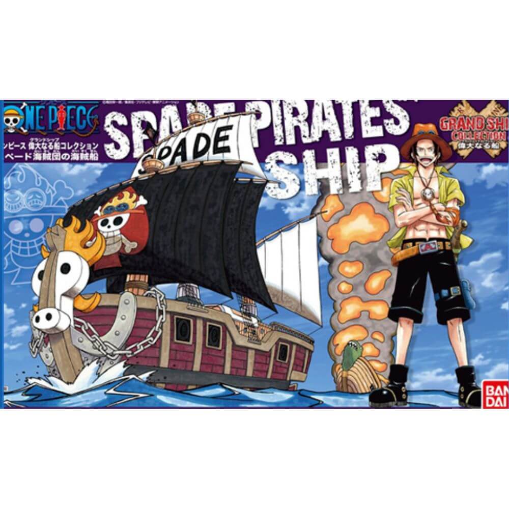 Spade Pirates One Piece Ship Bandai Model Kit - FIHEROE.