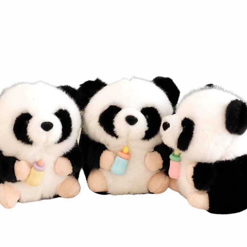 Cute Baby Panda Anime Stuffed Animal Bag Charm - FIHEROE.