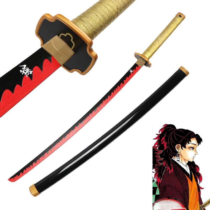 Tsugikuni Yoriichi Demon Slayer Sword Bamboo Nichirin Blade - FIHEROE.