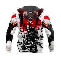 Thumbnail for Oni Mask Full Moon 3D Print Samurai Hoodie