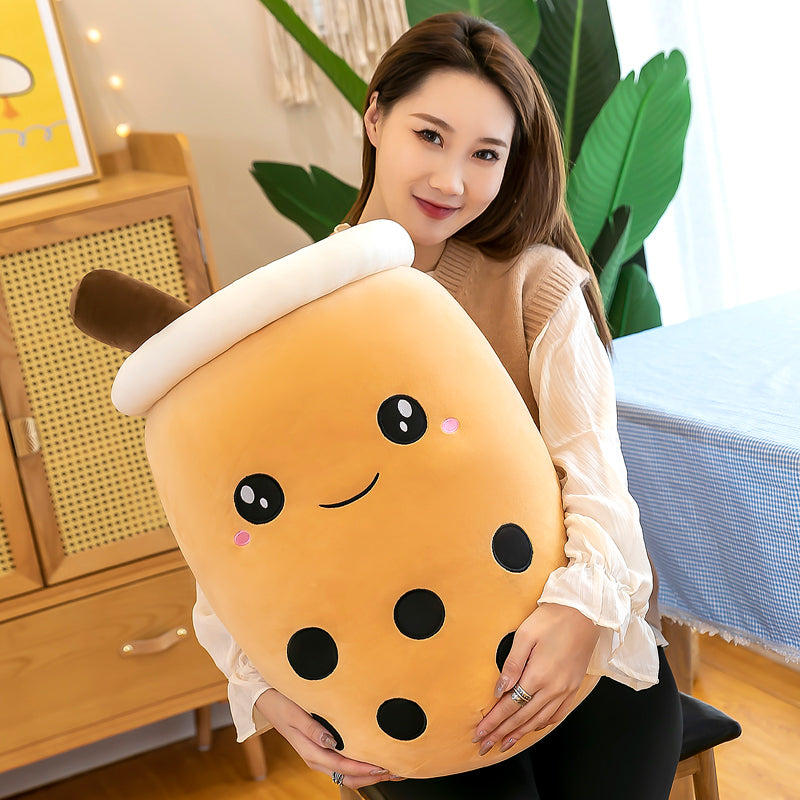 Cute Anime Pillows Large Boba Tea Plush Dolls - FIHEROE.