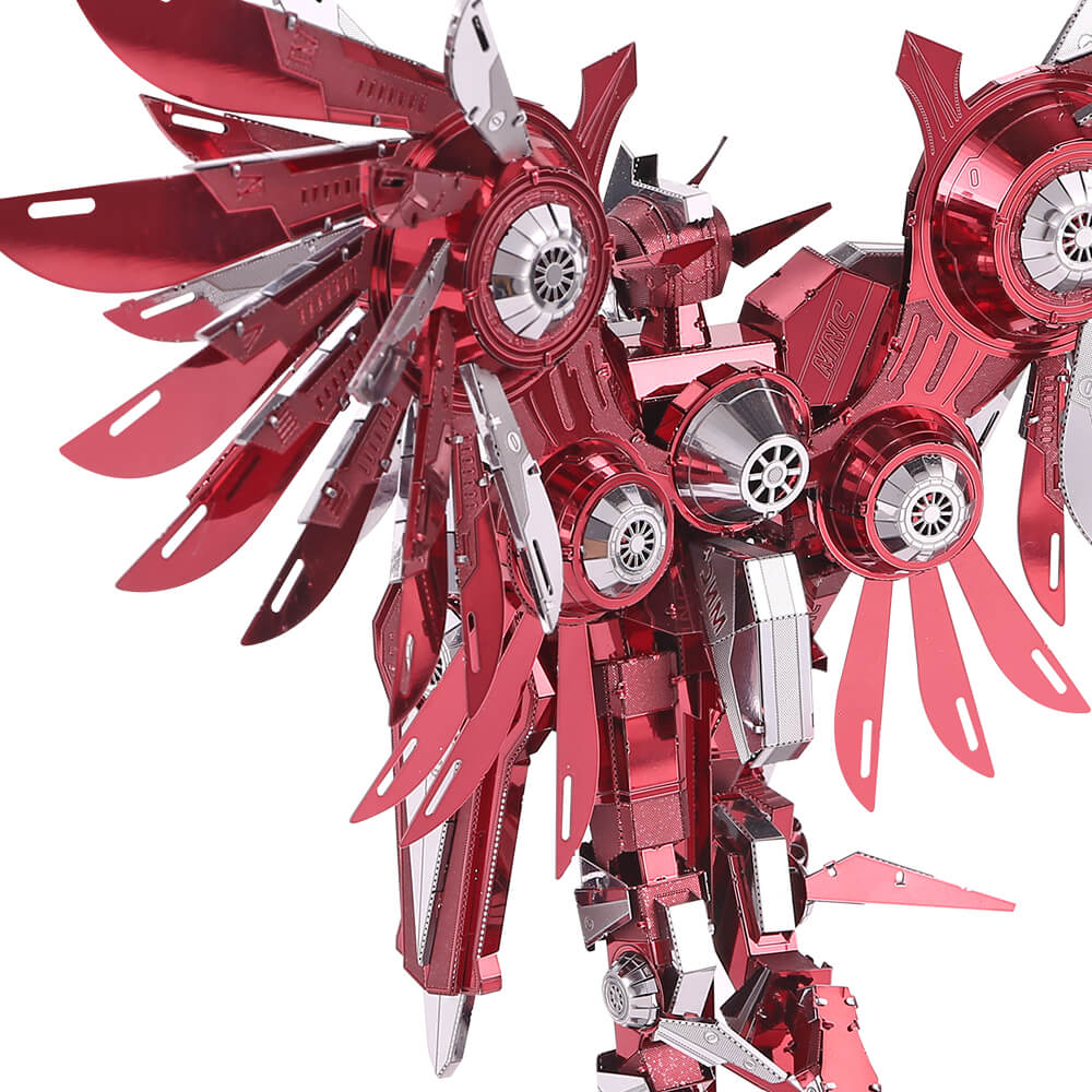 Anime Puzzles 3D Red Thunder Robot Model Kit | FIHEROE.