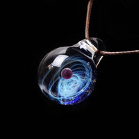 Thumbnail for Anime Galaxy Glass Cabochon Pendant Necklace - FIHEROE.