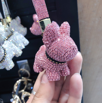 Thumbnail for Cute Iced Out Dog Car Accessories Keychains - FIHEROE.