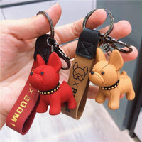 Thumbnail for Dog Car Accessories Bulldog Pet Anime Keychains - FIHEROE.