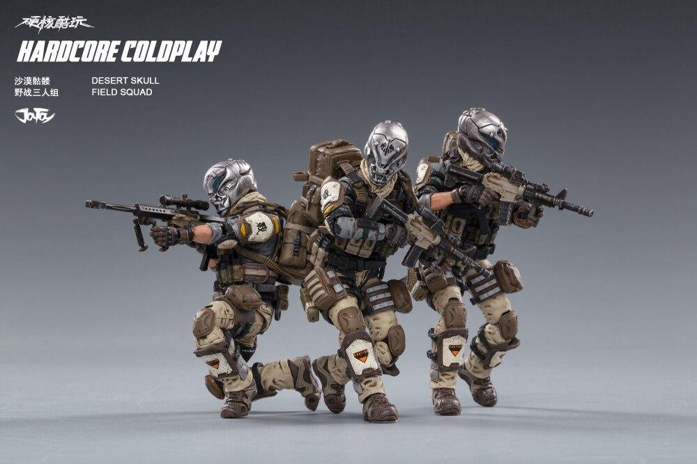 Hardcore Coldplay Desert Skull Squad Toy Soldiers - FIHEROE.