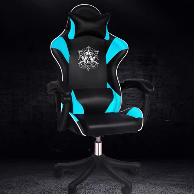 Cool Magical Society Anime Gaming Chair Black
