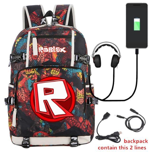Roblox Student Smart School Backpack Anime Bag - FIHEROE.