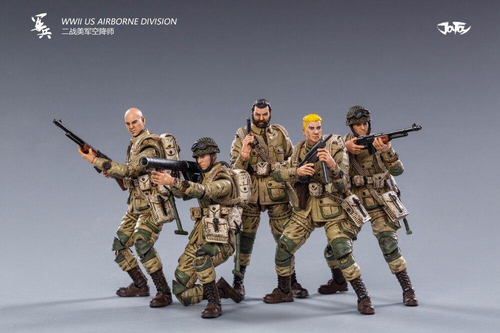 WWII US Airborne Division Toy Soldiers Set - FIHEROE.
